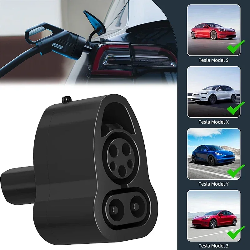 Ev Charger Adapter - Para Tesla Model 3/X/Y/S EV cargador