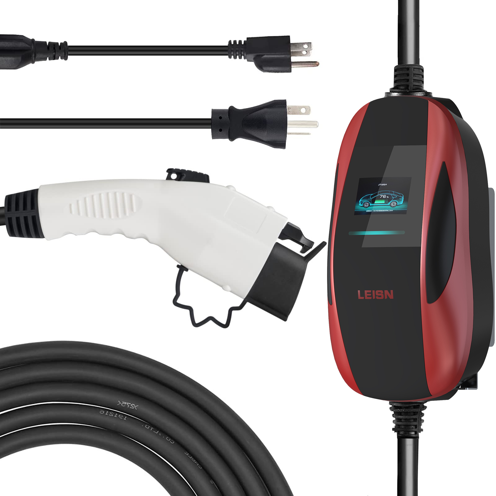 Cargador de Emergencia Portáti - Portable Ev Charger reseña y precio