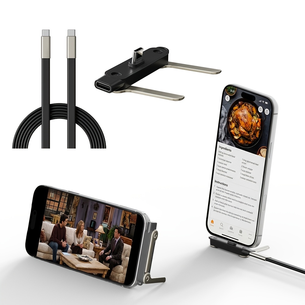 Adaptador 2 en 1 Tipo C macho  - Type 2 Charger reseña y precio