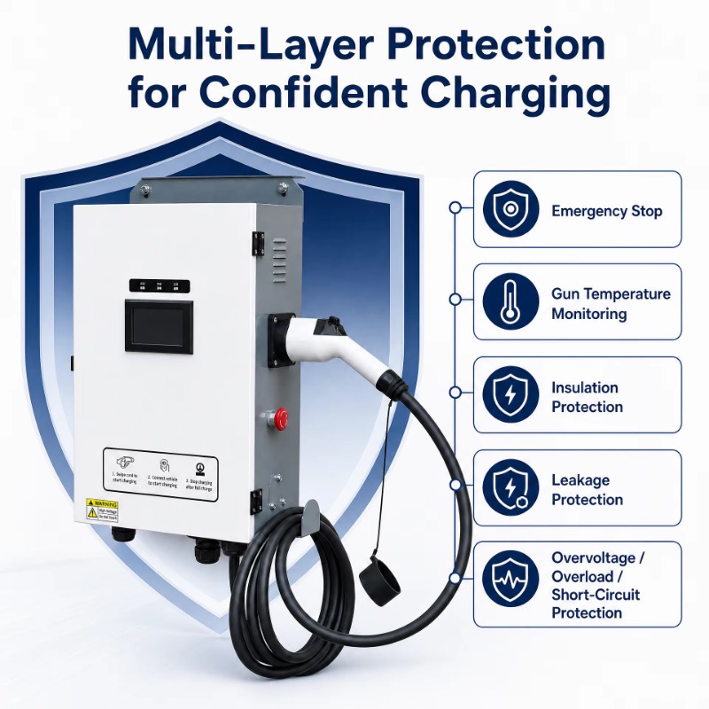 Estaciones de Carga de Suelo p - Fast Ev Charger reseña y precio