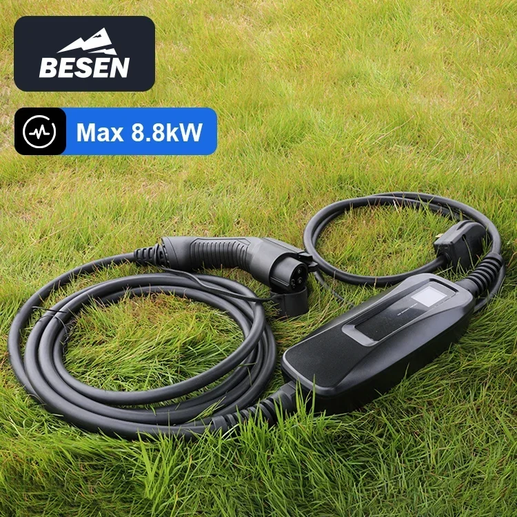 Cargador Portátil para Vehícul - Portable Ev Charger reseña y precio