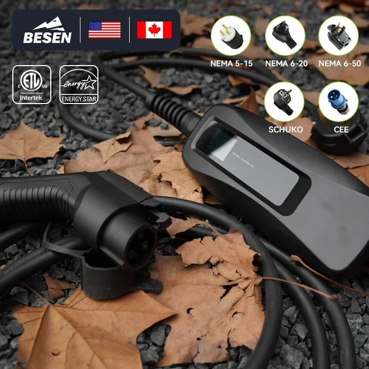 Cargador Portátil para Vehícul - Portable Ev Charger reseña y precio