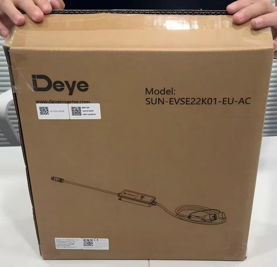Cargador de CA Deye Smart Wall - Wallbox Ev reseña y precio