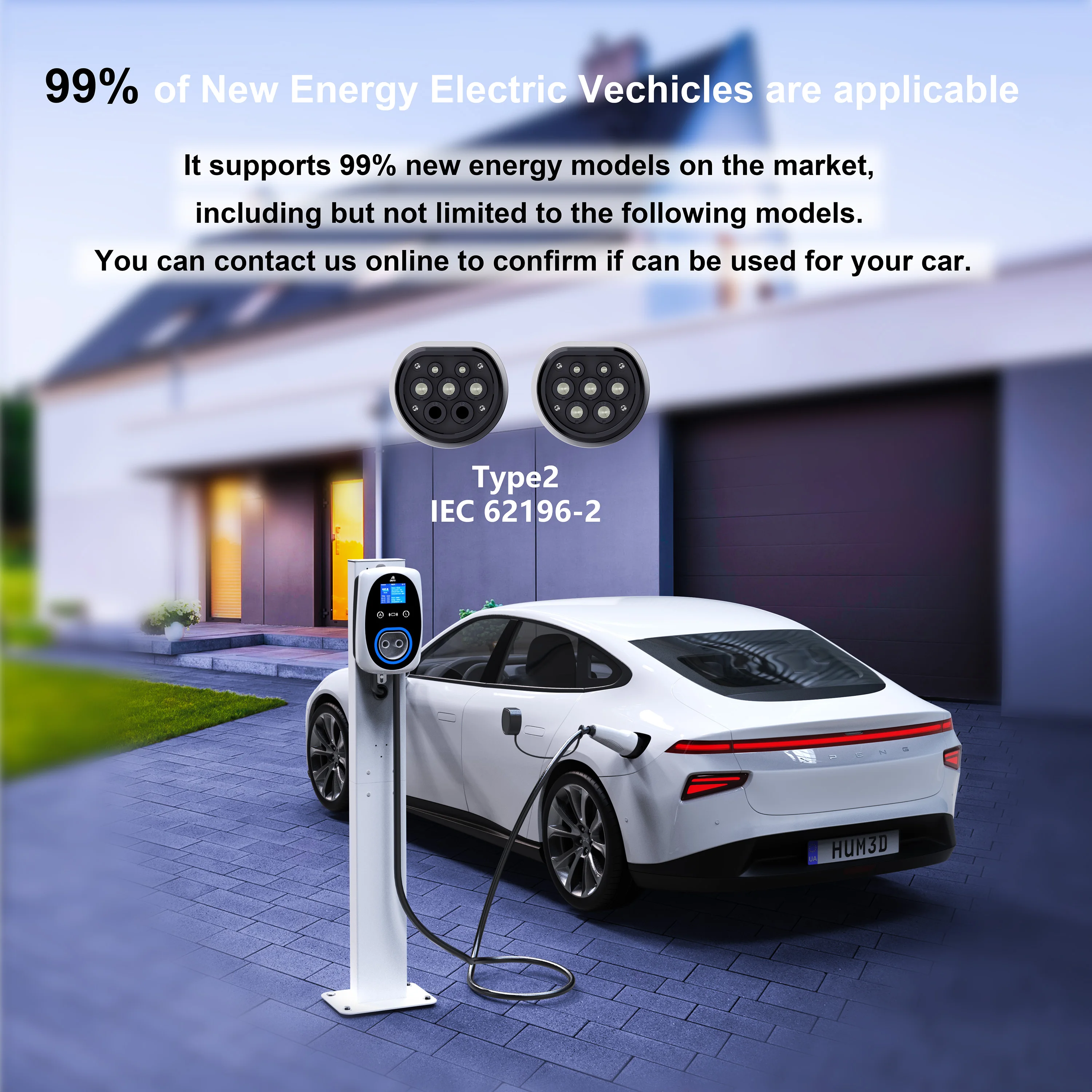 Cargador EV GWUYU 32A 7.6KW EV - Wallbox Ev reseña y precio
