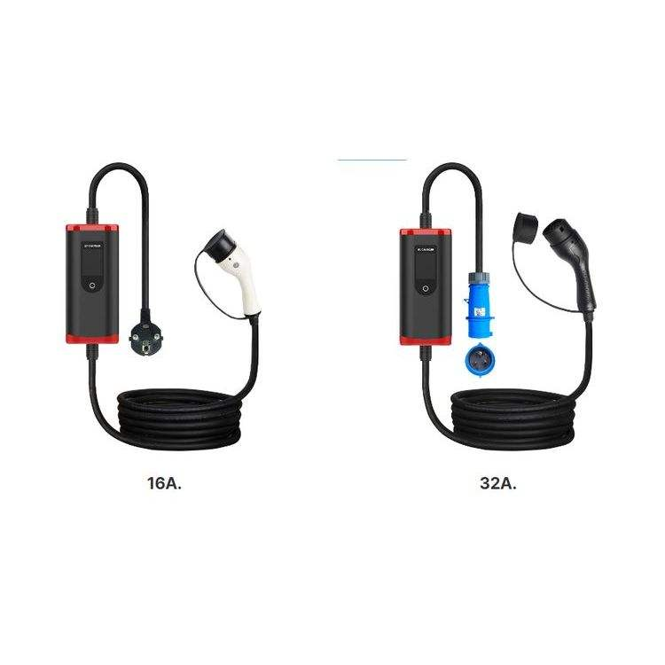 Cargador portátil para vehícul - Ev Charger reseña y precio