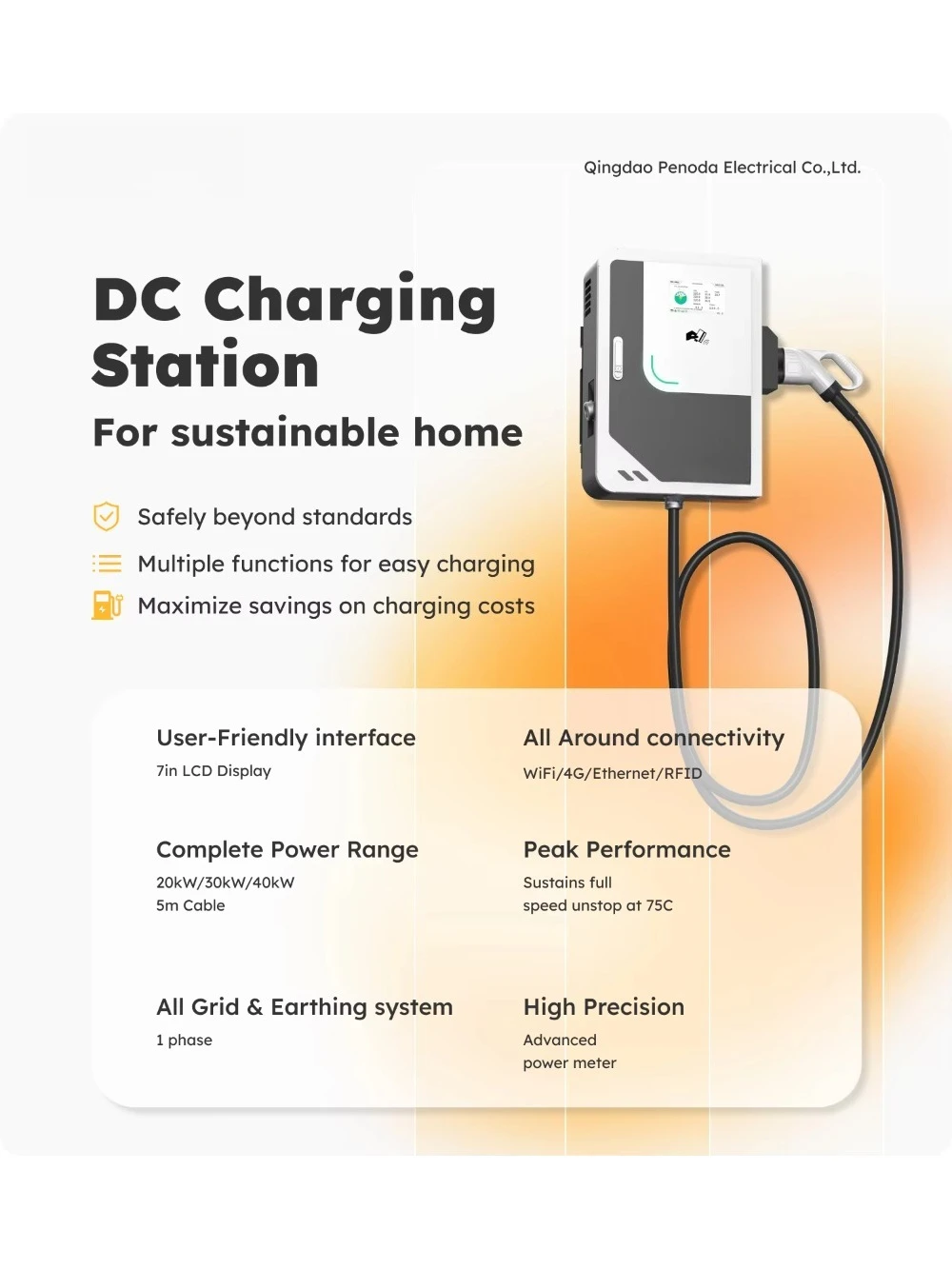 Cargador Rápido para Vehículos - Ev Charging Pile reseña y precio