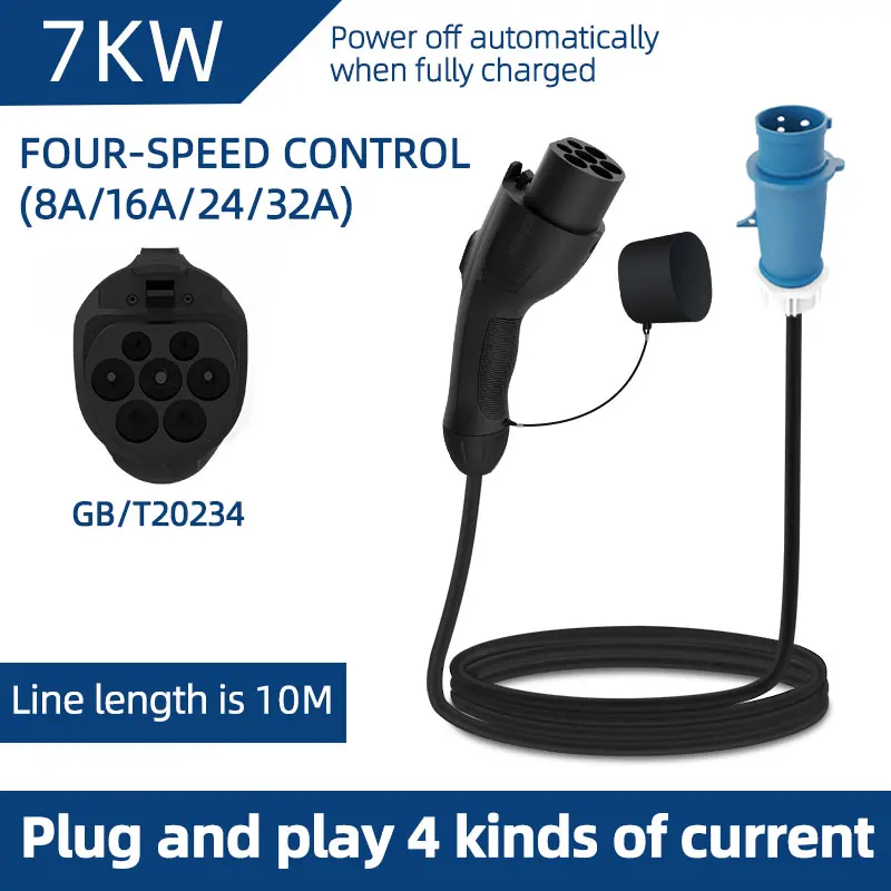 Cargador portátil EV para vehí - Ev Charger Adapter reseña y precio