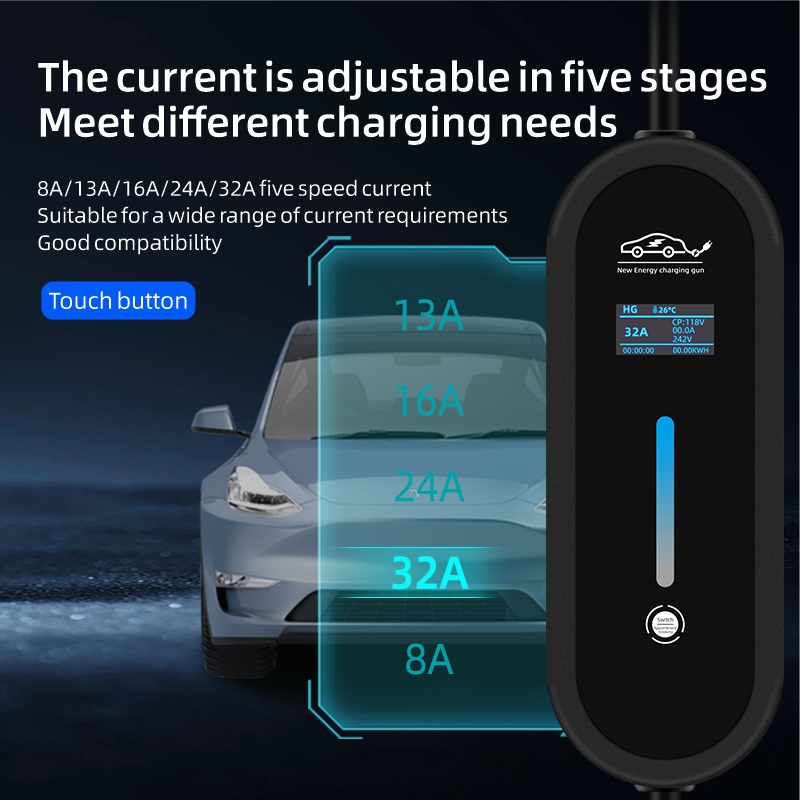 ROMADA 7KW 32A EV cargador por - Ev Charger Adapter reseña y precio