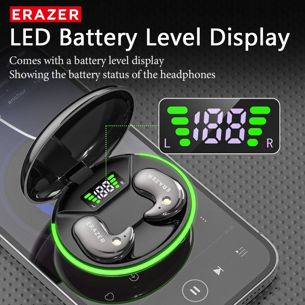 Audífonos Bluetooth Intrauditi - Type 2 Charger reseña y precio