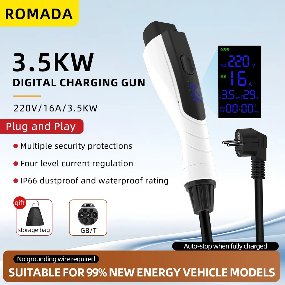 NUEVO Cargador Portátil para V - Ev Charger Adapter reseña y precio