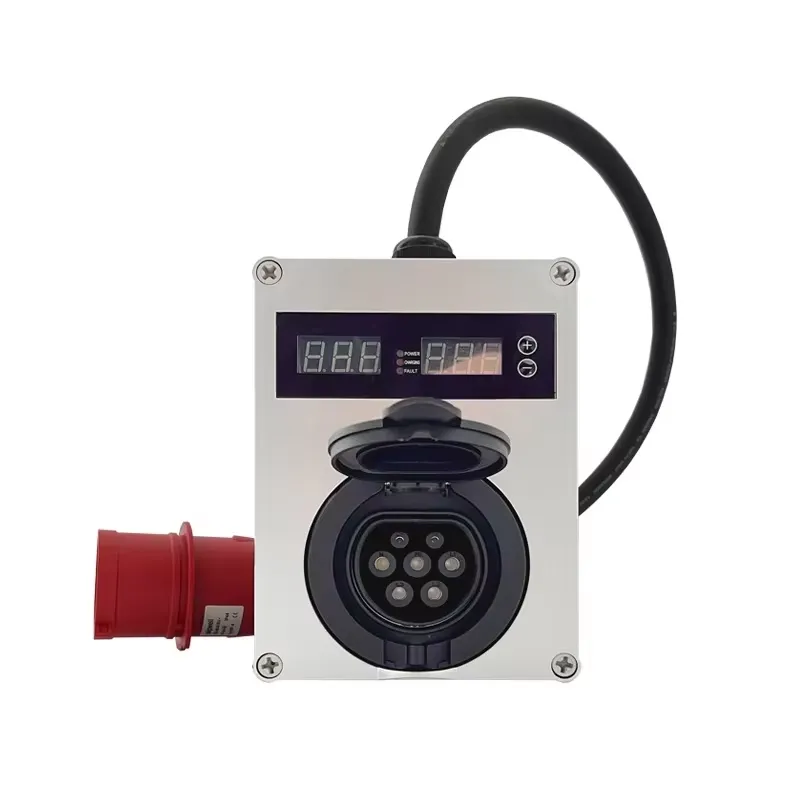 Mini Cargador de Coche Eléctri - Portable Ev Charger 32A Type 2 Cee Plug reseña y precio