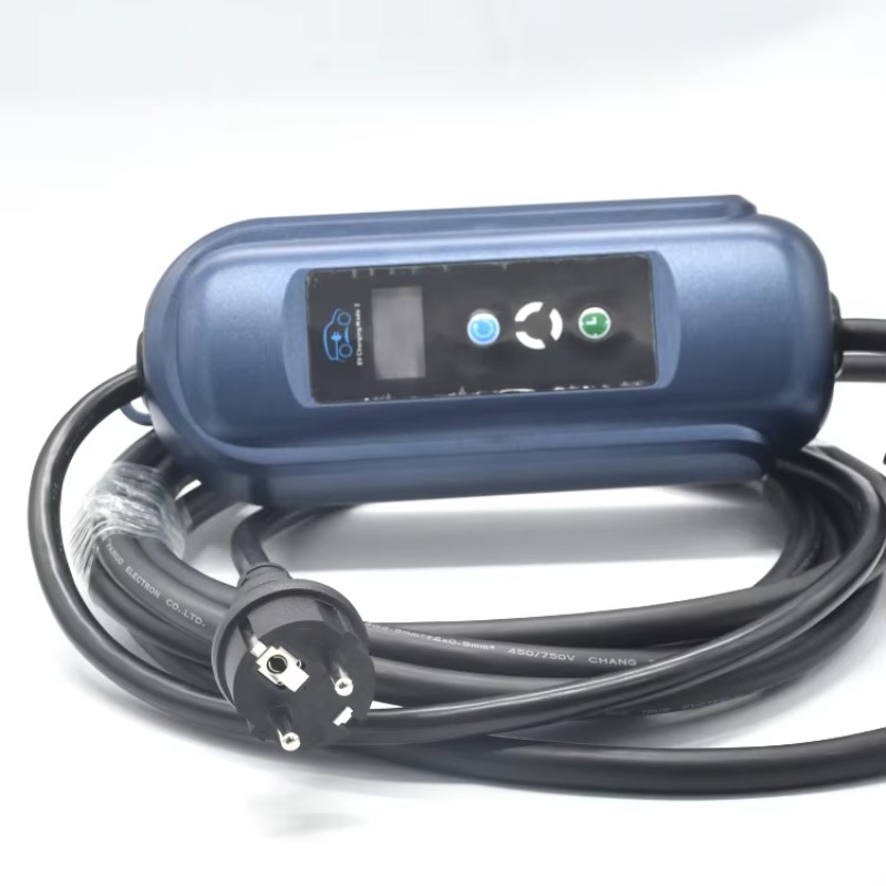 Caja de Control Azul para Vehí - Type 2 Charger reseña y precio