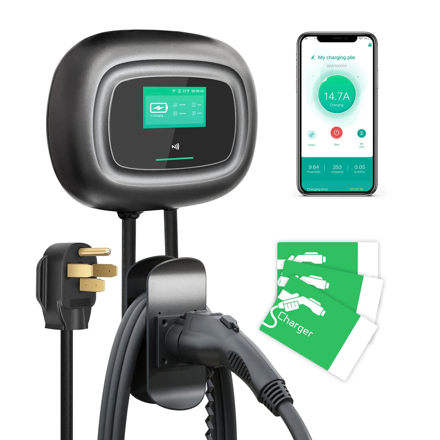 NUEVO Cargador de Pared para C - Fast Ev Charger reseña y precio