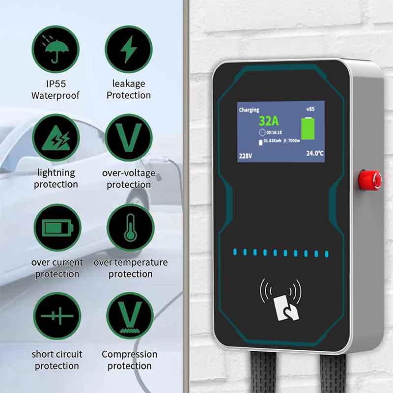 Cargador de Pared WUFEN EVSE p - Ev Charging Pile reseña y precio